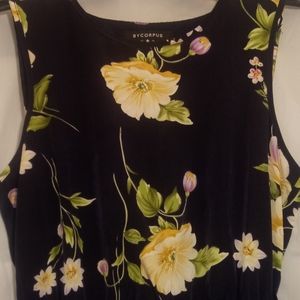 URBAN OUTFITTERS BYCORPUS FLORAL PRINT DRESS